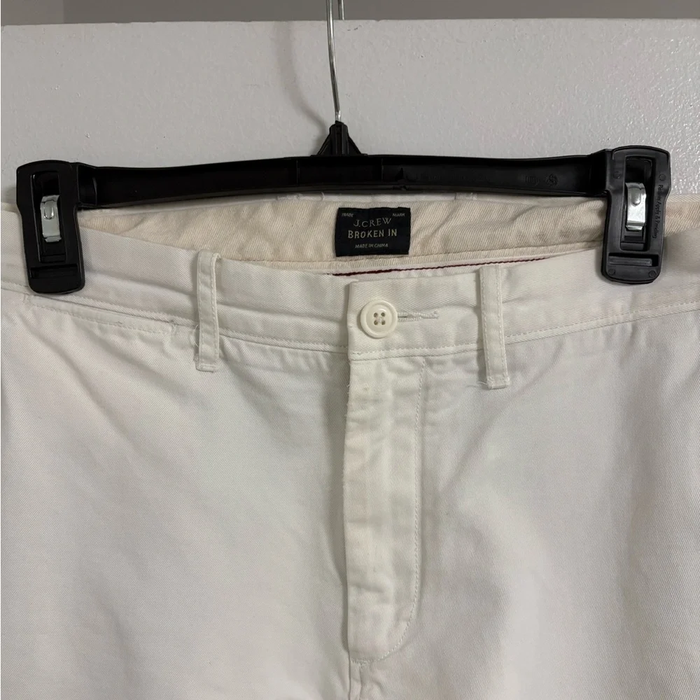 J. Crew White Men's Chinos
